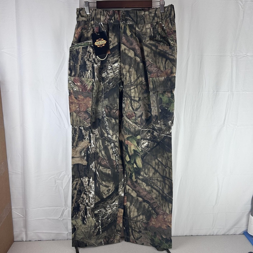 Guide Gear Pants Mens Large‎ Camouflage Mossy Oak Camo Hunting Outdoor Cargo